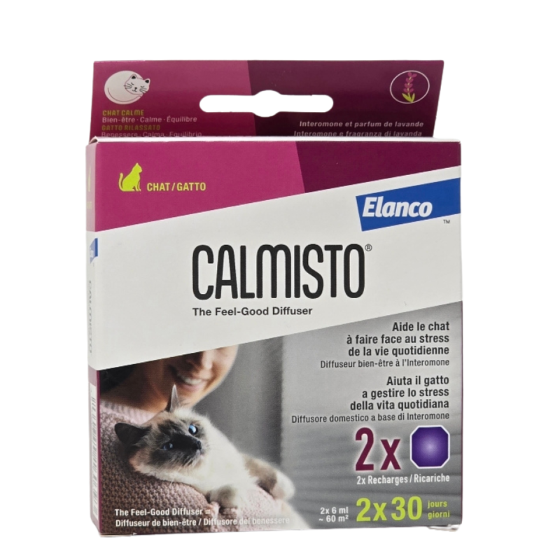 Elanco Calmisto Recharges Diffuseur Bien-être Chat Elanco Calmisto Recharges Diffuseur Bien-être Chat