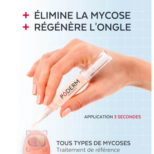 Poderm Mycose des Ongles Stylo Sérum Poderm Mycose des Ongles Stylo Sérum