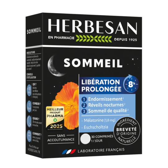 Herbesan Sommeil Libération Prolongée