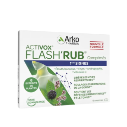 Activox Flash'Rub Voies Respiratoires