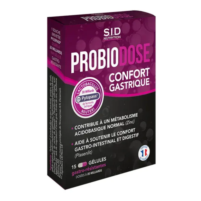 Sid Nutrition Probiodose Confort Gastrique Sid Nutrition Probiodose Confort Gastrique