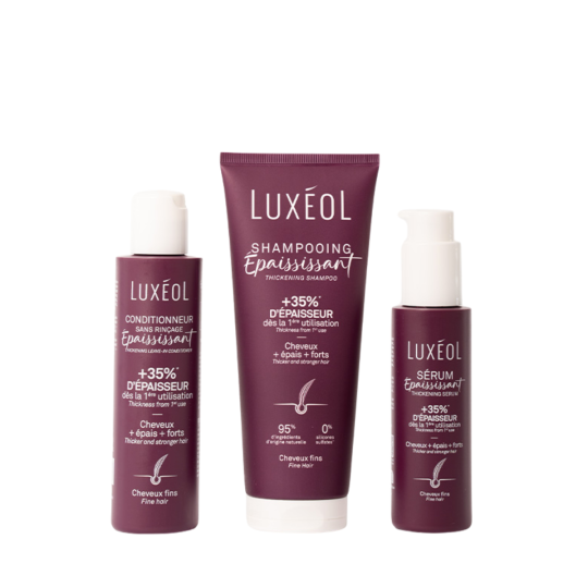 Luxéol Shampooing Épaississant – Volume et Densité des Cheveux