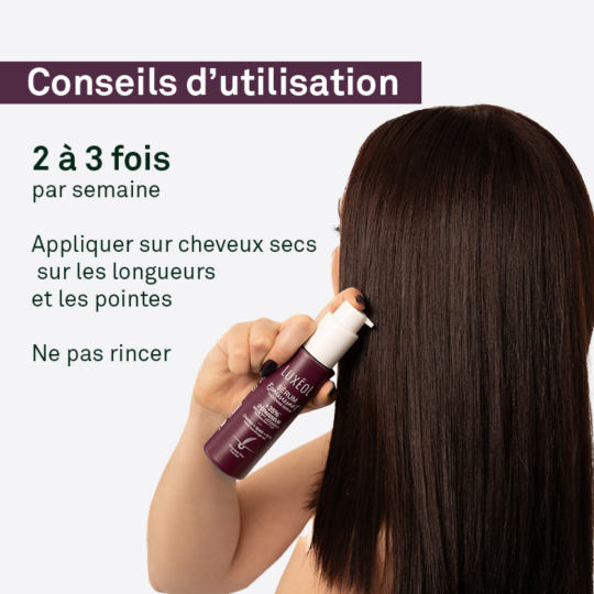 Luxéol Sérum Épaississant – Cheveux Fins, Plus Denses et Épais