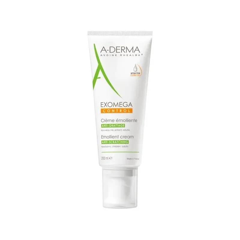 A-derma Exomega Control Crème Emolliente Anti-Grattage 200ml