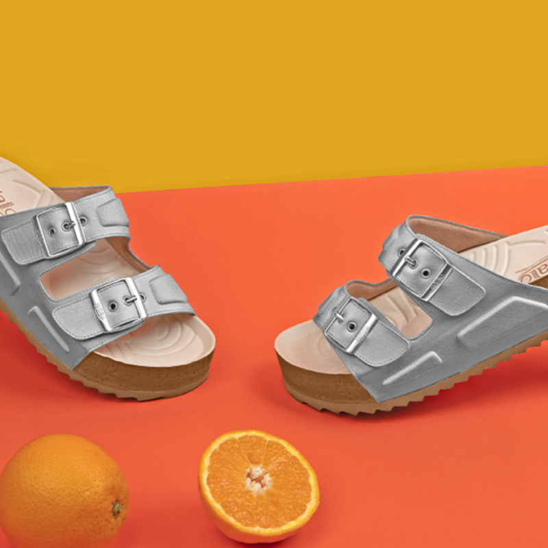 Gelato Woodstock PRO 2 Femme – Sandales Silver Confort & Style Gelato Woodstock PRO 2 Femme – Sandales Silver Confort & Style