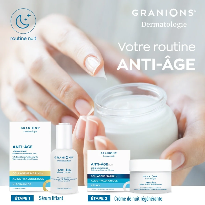 Granions Crème Nuit Anti-Âge – Régénération Intense Nocturne Granions Crème Nuit Anti-Âge – Régénération Intense Nocturne