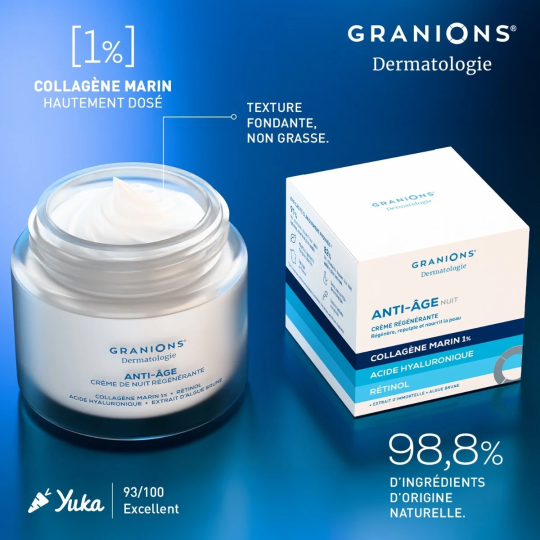 Granions Crème Nuit Anti-Âge – Régénération Intense Nocturne Granions Crème Nuit Anti-Âge – Régénération Intense Nocturne