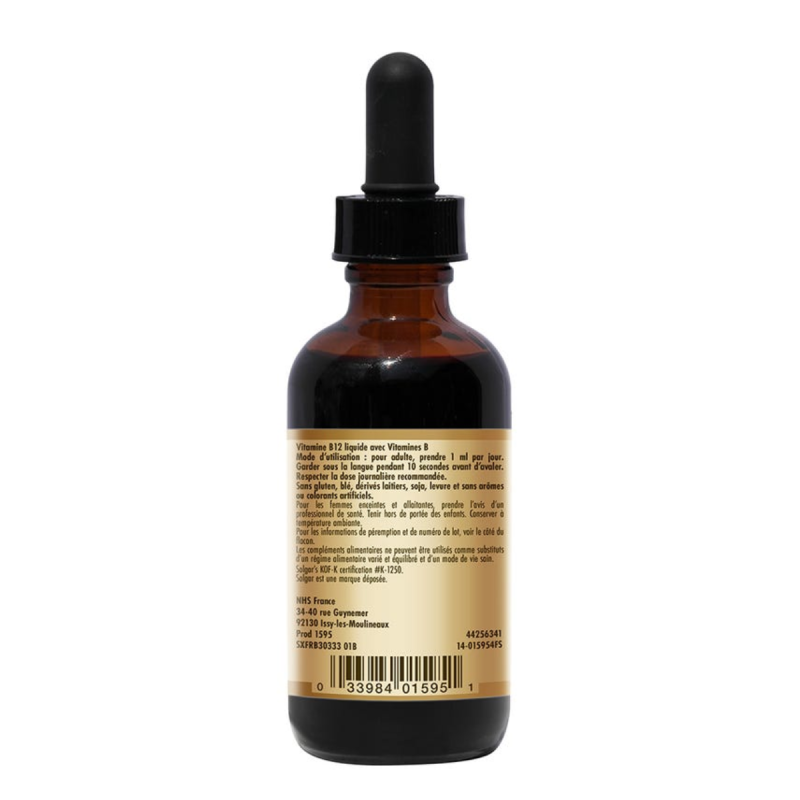 Solgar Vitamine B12 Liquide Solgar Vitamine B12 Liquide