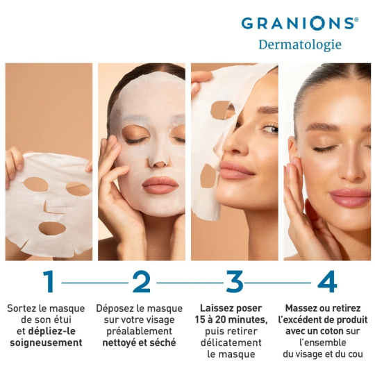 Granions Masque Seconde Peau – Soin Anti-Âge Repulpant Intense Granions Masque Seconde Peau – Soin Anti-Âge Repulpant Intense