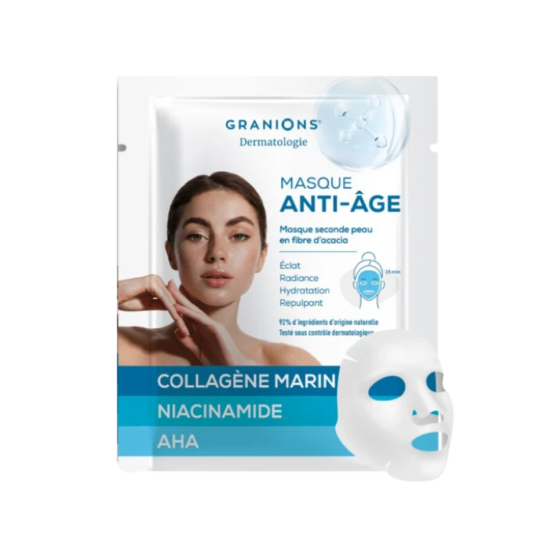 Granions Dermatologie Anti-âge Masque Seconde Peau Granions Dermatologie Anti-âge Masque Seconde Peau