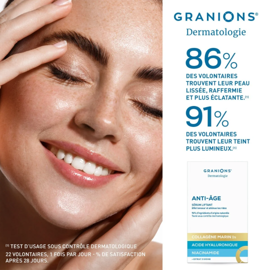 Granions Sérum Liftant Anti-Âge – Peau Lissée et Raffermie Granions Sérum Liftant Anti-Âge – Peau Lissée et Raffermie