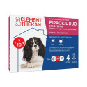 Clément Thékan Fiprokil Duo Chien Pipettes 2 a 10 kg