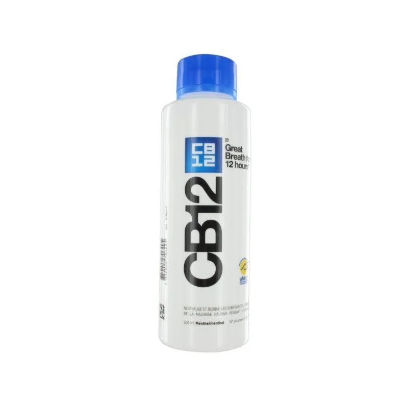 CB12 Bain de Bouche Menthe Forte 500ml