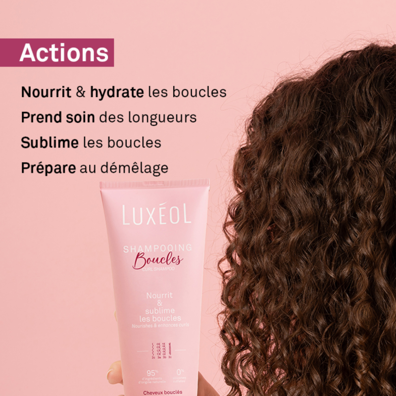 Luxéol Boucles Shampooing Cheveux Bouclés