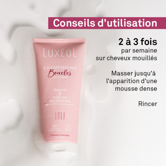 Luxéol Boucles Shampooing Cheveux Bouclés