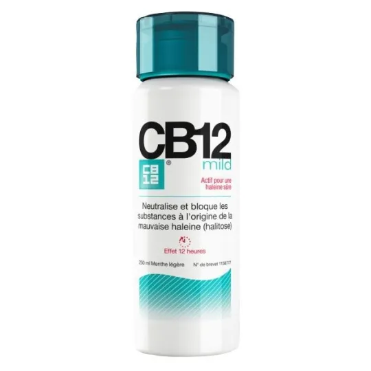 CB12 Mild Bain de Bouche Menthe Douce 250ml CB12 Mild Bain de Bouche Menthe Douce 250ml