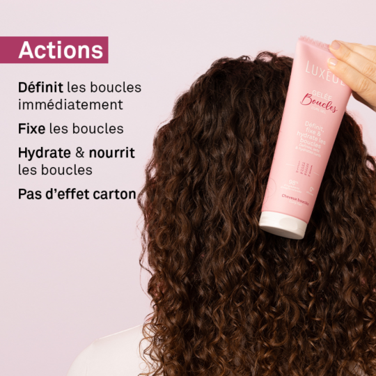 Luxéol Boucles Gelée Définit, Fixe et Hydrate Luxéol Boucles Gelée Définit, Fixe et Hydrate