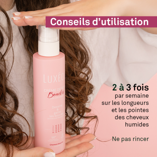 Luxéol Boucles Crème de Soins Dessine et Gaine Luxéol Boucles Crème de Soins Dessine et Gaine