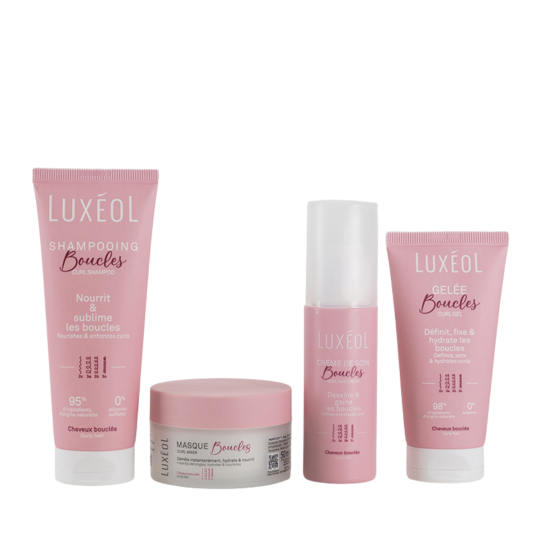 Luxéol La Routine Boucles Rebondies, Nourries et Hydratées Luxéol La Routine Boucles Rebondies, Nourries et Hydratées