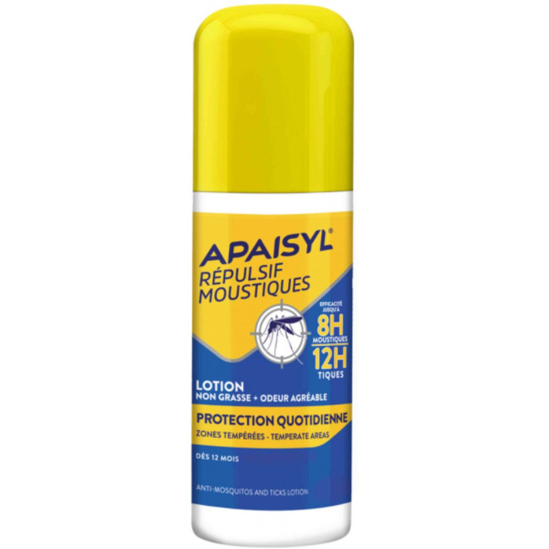 Apaisyl Répulsif Moustiques Lotion Protection Quotidienne