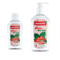 Assanis Gel Mains Hydroalcoolique Fraise des bois