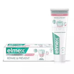 Elmex Dentifrice Sensitive professional + soin Gencives