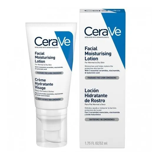 Cerave Crème Hydratante Peaux Normales à Sèches 52ml Cerave Crème Hydratante Peaux Normales à Sèches 52ml
