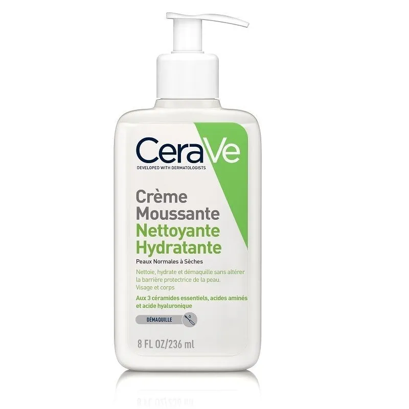 Cerave Crème Moussante Nettoyante Hydratante 236ml Cerave Crème Moussante Nettoyante Hydratante 236ml