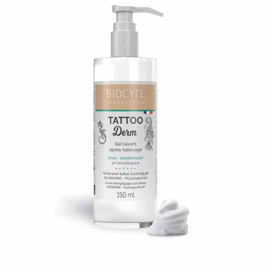 Biocyte Tattoo Derm Gel lavant après tatouage Biocyte Tattoo Derm Gel lavant après tatouage