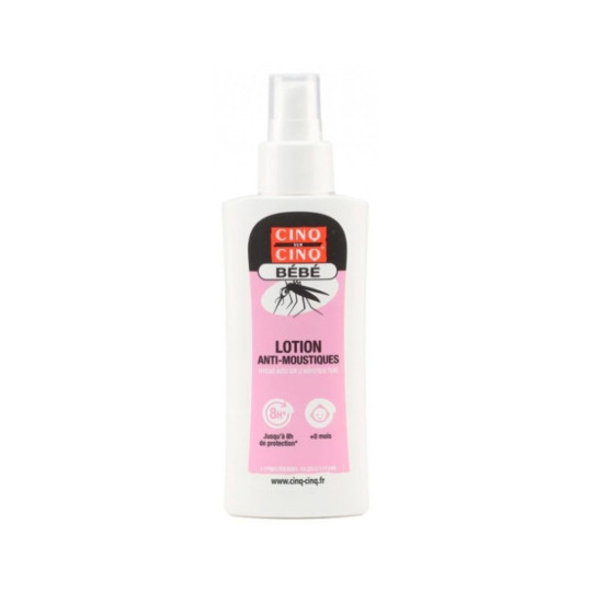 Cinq sur Cinq Lotion Anti Moustiques Bébé 100ml Cinq sur Cinq Lotion Anti Moustiques Bébé 100ml
