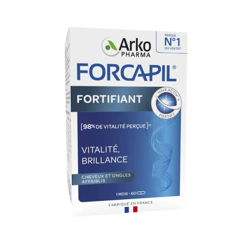Forcapil Fortifiant Cheveux & Ongles Affaiblis