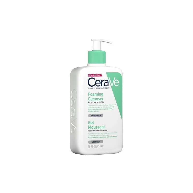 Cerave Gel Moussant Sans Parfum 473ml