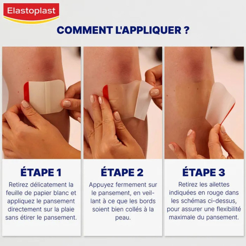 Elastoplast Second Skin Protection Pansements