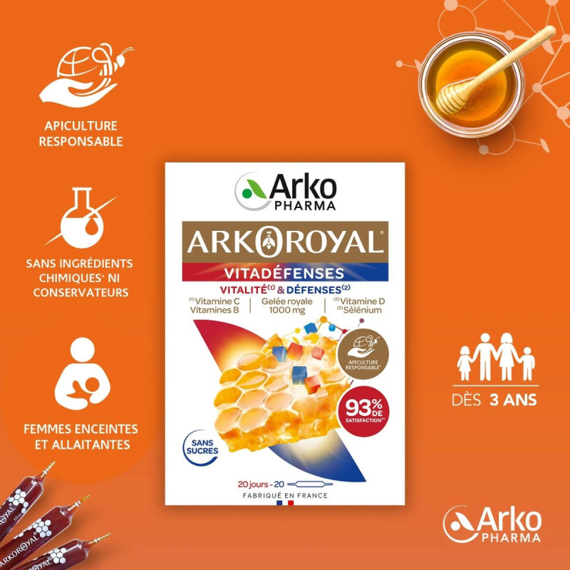 Arkopharma Arkoroyale Vitadéfenses Arkopharma Arkoroyale Vitadéfenses