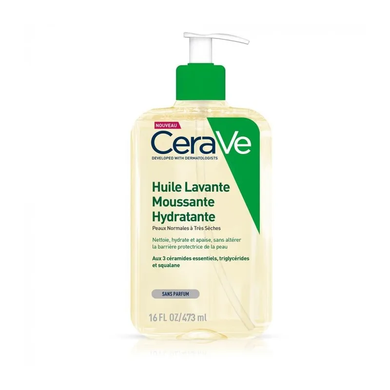Cerave Huile Lavante Moussante hydratante 473ml Cerave Huile Lavante Moussante hydratante 473ml