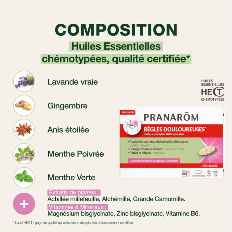 Pranarôm Aromalgic Règles Douloureuses Pranarôm Aromalgic Règles Douloureuses