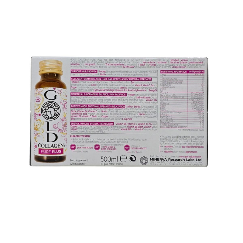 Gold Collagen Pure Plus Flacons Gold Collagen Pure Plus Flacons