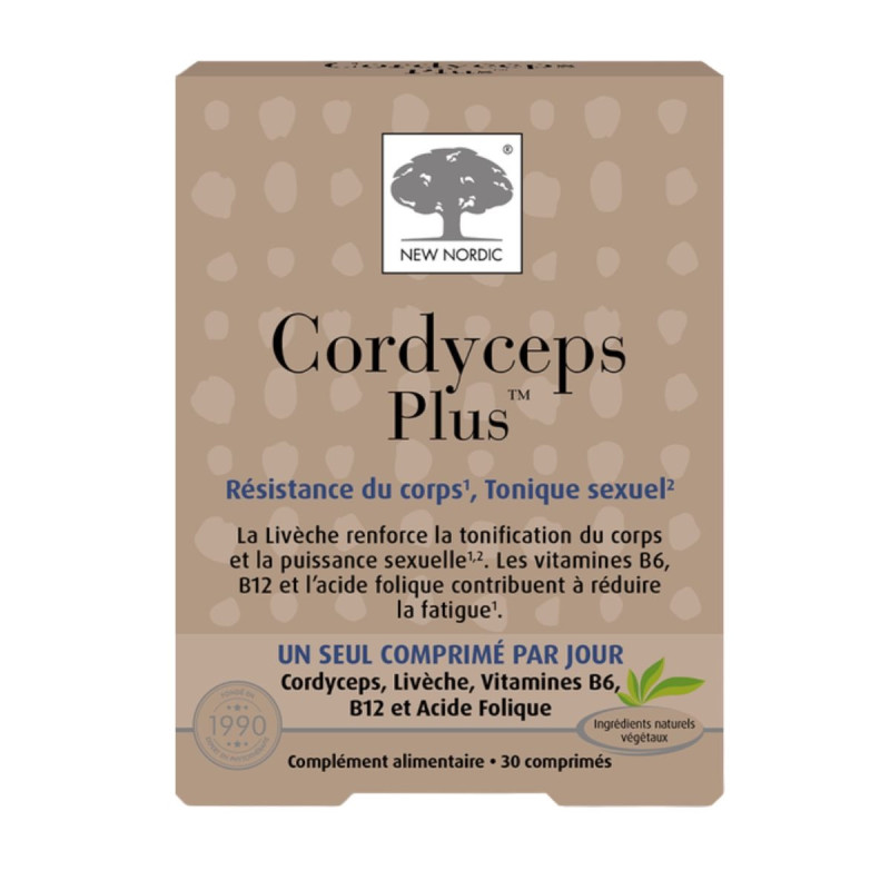 Acheter New Nordic Cordyceps Plus – Complément Énergie Naturel