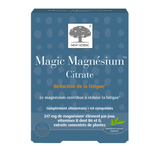 New Nordic Magic Magnésium – Énergie, Détente & Fonction Musculaire