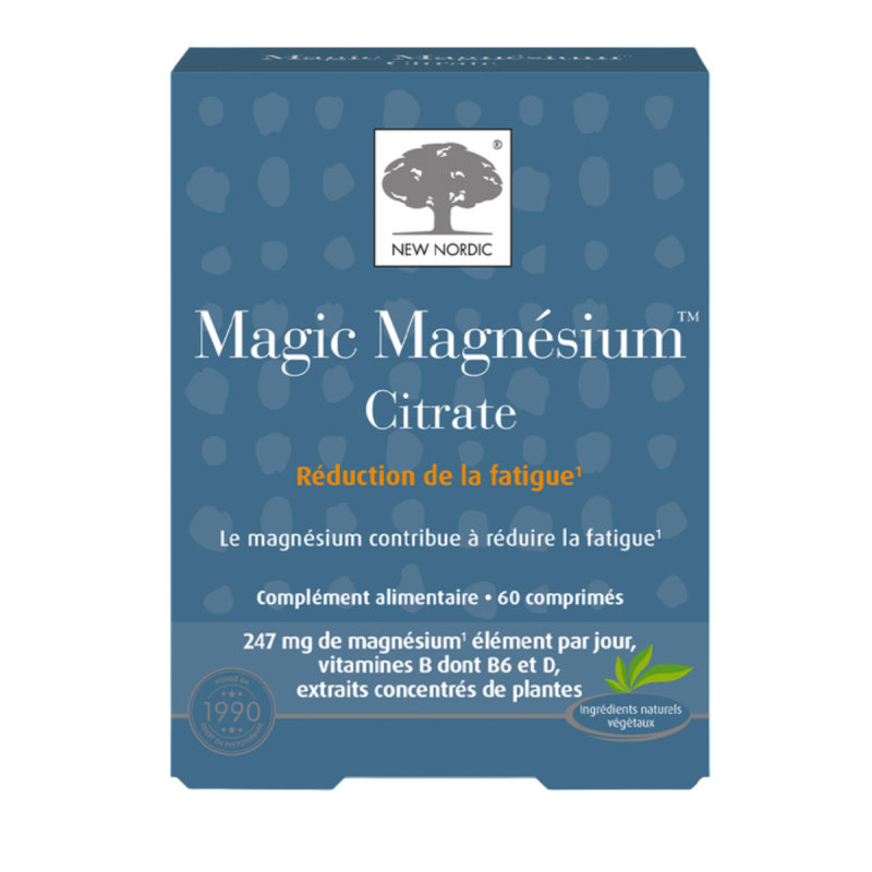 New Nordic Magic Magnésium – Énergie, Détente & Fonction Musculaire
