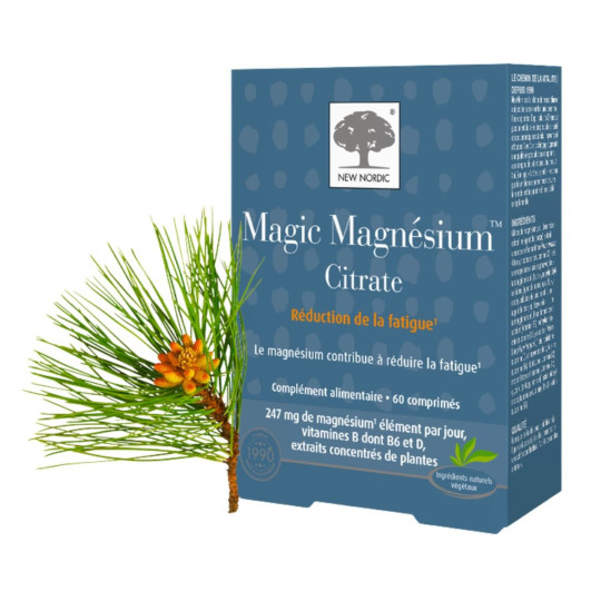 New Nordic Magic Magnésium – Énergie, Détente & Fonction Musculaire