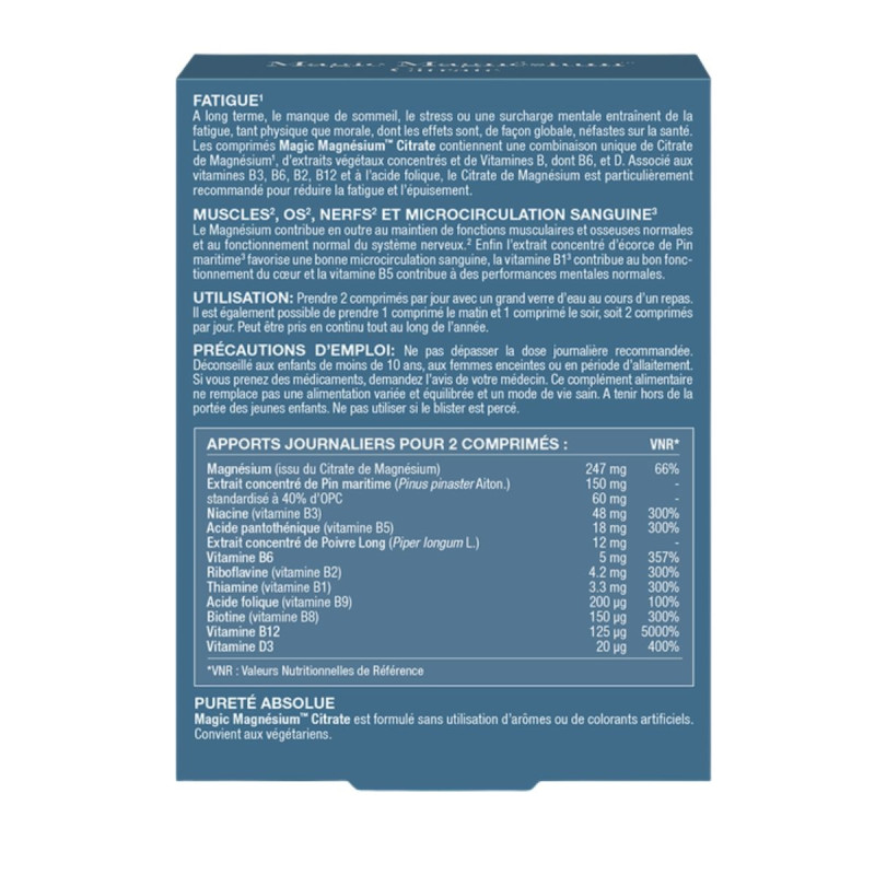 New Nordic Magic Magnésium – Énergie, Détente & Fonction Musculaire