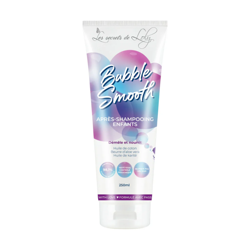 Bubble Smooth Enfant – Après-shampooing Douceur | Secrets de Loly Bubble Smooth Enfant – Après-shampooing Douceur | Secrets de Loly
