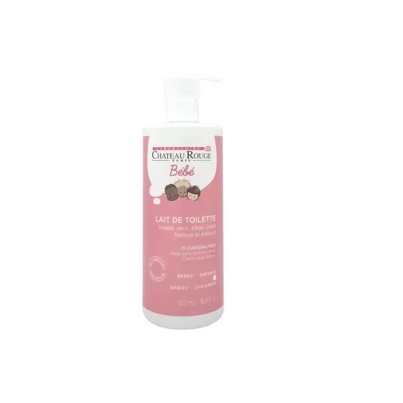 Chateau Rouge Bébé Lait de Toilette 500ml Chateau Rouge Bébé Lait de Toilette 500ml