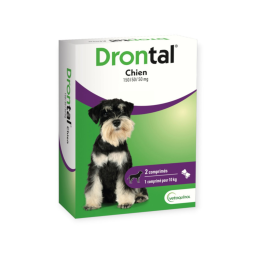 Drontal Chien Vermifuges Arôme Viande