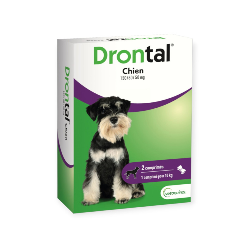 Drontal Chien Vermifuges Arôme Viande