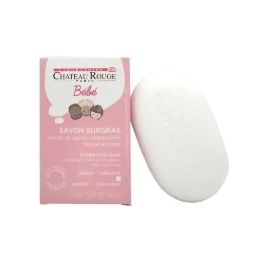 Chateau Rouge bébé Savon Surgras 150g Chateau Rouge bébé Savon Surgras 150g