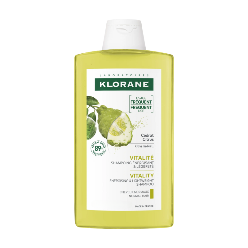 Klorane Cédrat Shampooing Vitalité Energisant & Légèreté