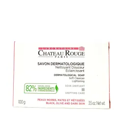 Chateau Rouge Savon Dermatologique Nettoyant Douceur Éclaircissant 100g
