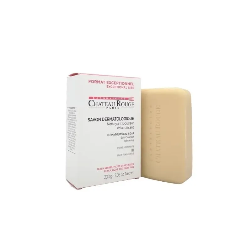 Chateau Rouge Savon Dermatologique Nettoyant Douceur Éclaircissant 200g